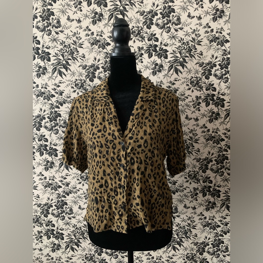 Forever 21 Leopard Shirt